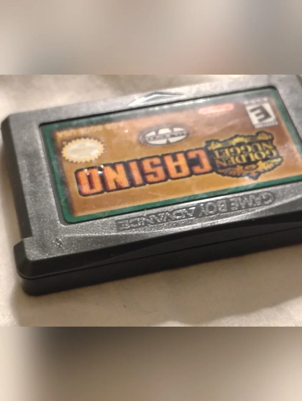 2 Nintendo Game Boy Advance Games:Yoshi Island SuperMario Adv.3 & Golden Nugget
